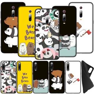 Ốp điện thoại silicon mềm hoạt hình We Are Bear cho Xiaomi Redmi Note 8 6 Pro 8T 6A 8A Note6 Note8