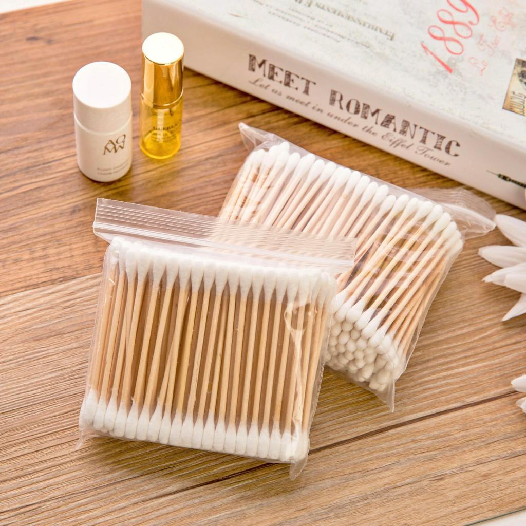 Set 50/100 tăm bông Shepherd đa năng tiện dụng