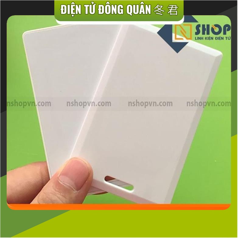 Thẻ RFID 125Khz Sao Chép Được T5577 [ĐIỆN TỬ]