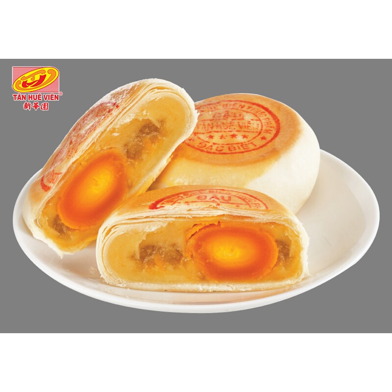 Bánh Pía Tân Huê Viên Đậu Xanh Sầu Riêng 80gr x 4 Cái