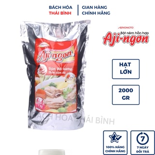 Hạt nêm thịt heo Aji-Ngon AJINOMOTO dùng cho nhà hàng bịch lớn tiện lợi 2kg