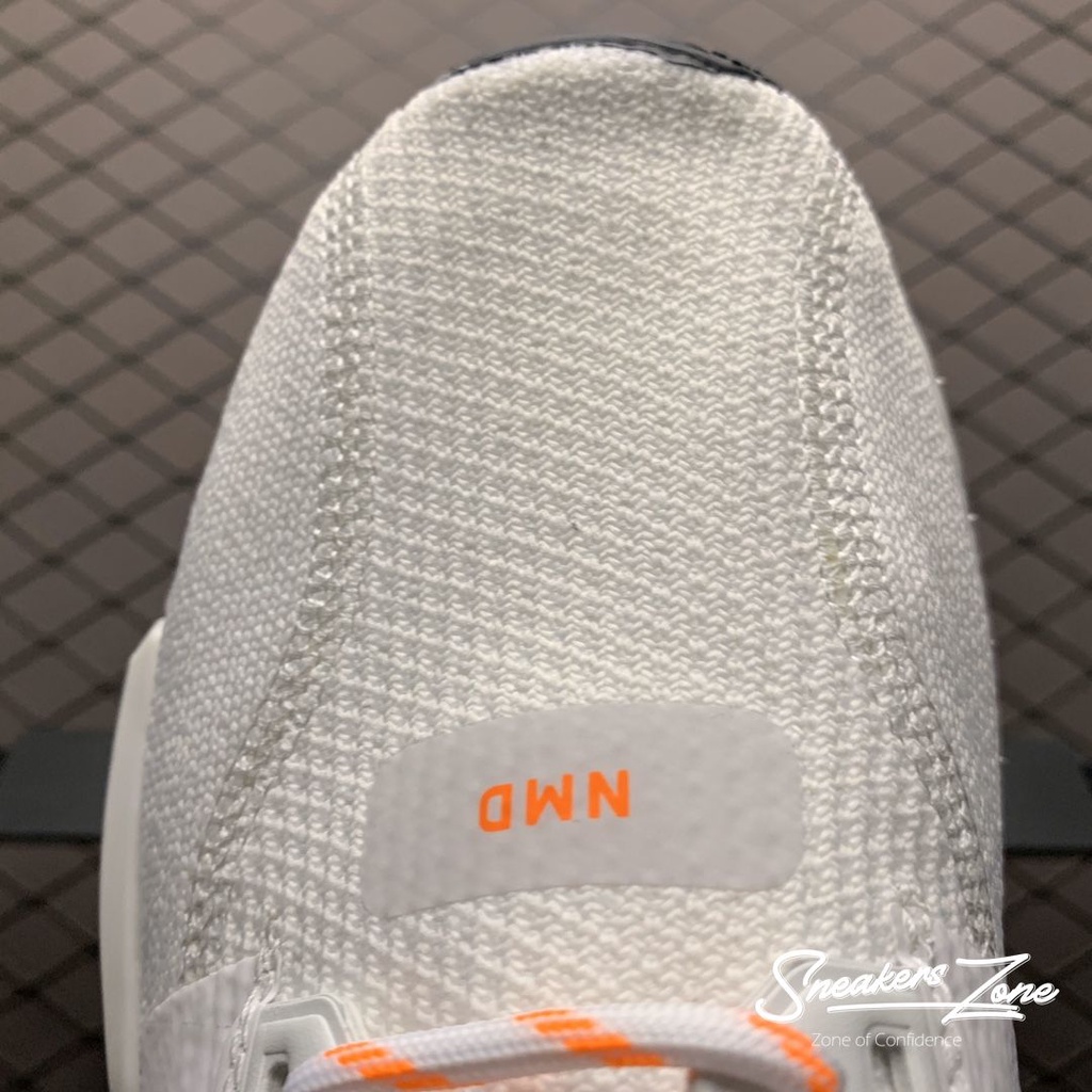 (FREESHIP+HỘP+QUÀ) Giày Thể Thao Nam Nữ Sneakers NMD R1 V2 Trắng Đế Đỏ Cổ Chun Cực Phong Cách Sneakers World