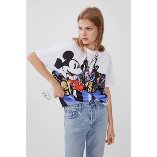 Áo thun nữ Zara - Mickey mouse 5643/808