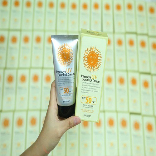 Kem chống nắng 3W Clinic UV Sunblock Cream SPF 50+ PA+++ 70 ml _ 3W Clinic Chính Hãng