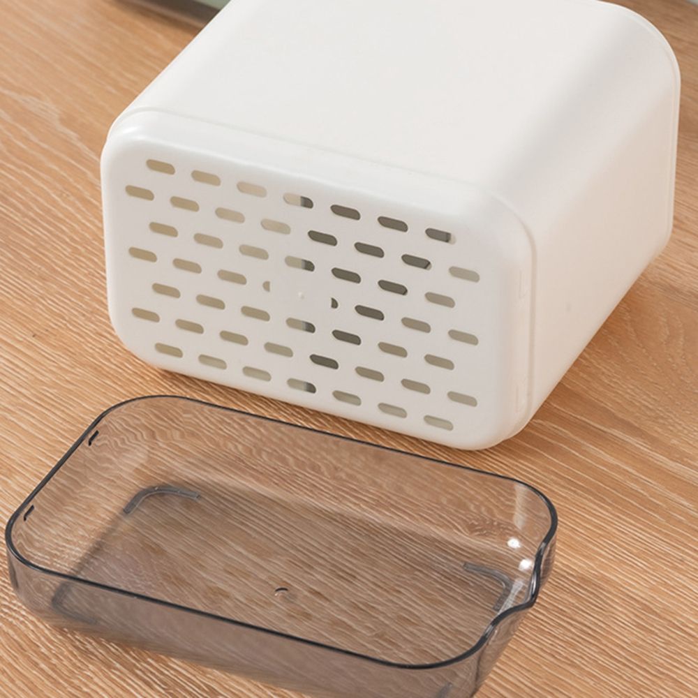 Hộp đựng muỗng đũa hai ngăn đa năng tiện dụng cho nhà bếp