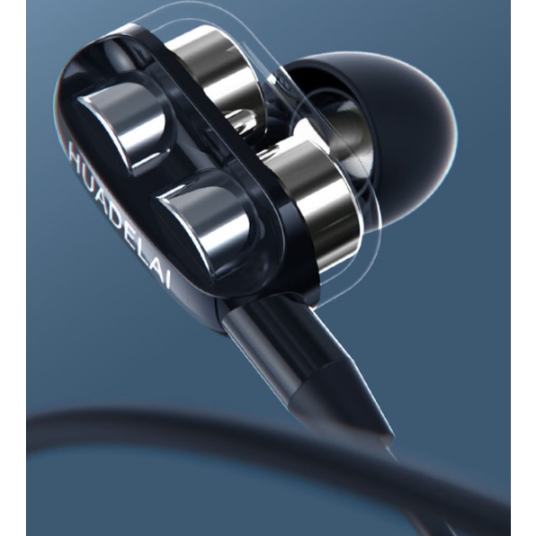 Tai Nghe Gaming/Bass/HiFi/Chơi Game Nhét Tai Có Dây Có Mic Chống Ồn Cho Điện Thoại