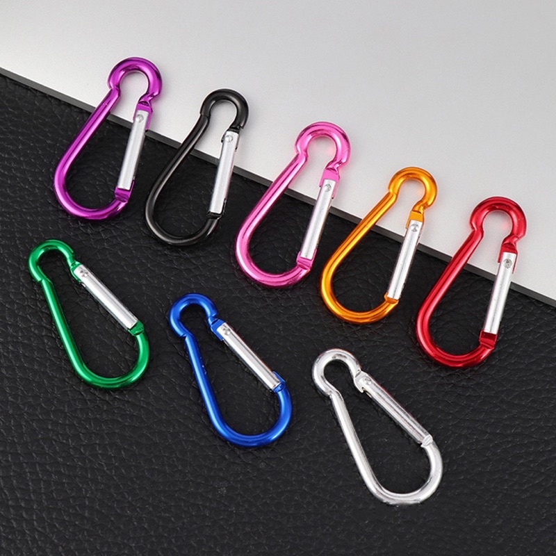 Móc Khoá Nhôm Đa Năng - Móc Khóa Treo - Chữ D - Carabiner