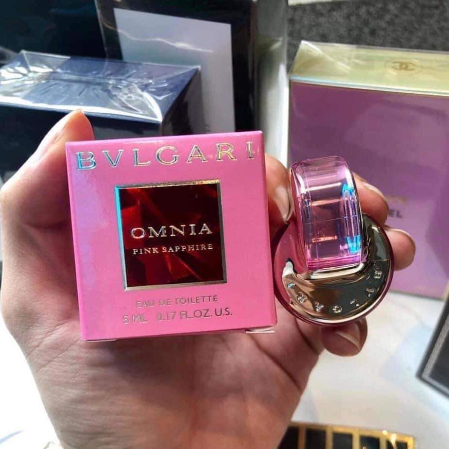 (mini) Nước hoa Bvlgari Omnia Pink Sapphire EDT 5ml