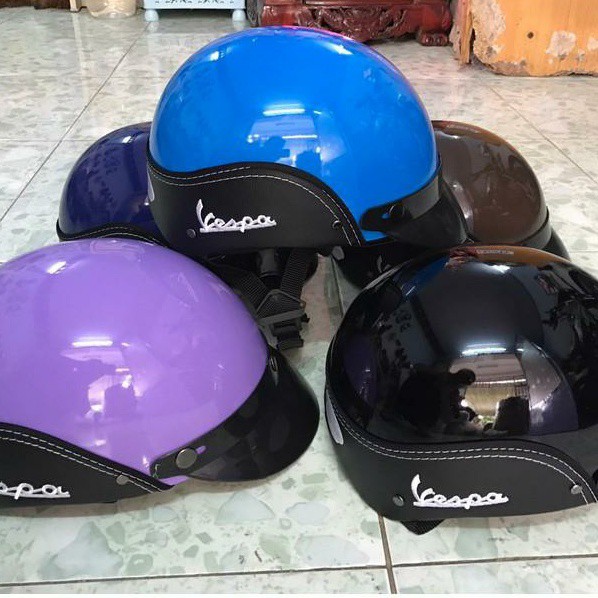 [FREESHIP] NÓN BẢO HIỂM VESPA CÓ KÍNH