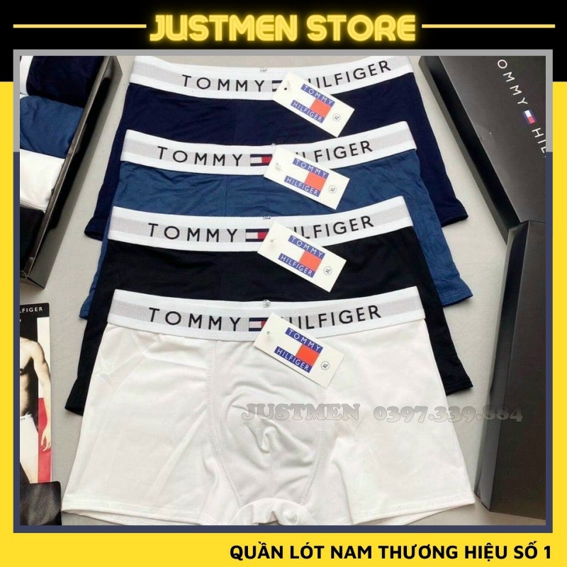 Quần sịp nam đùi cao cấp, quần lót nam chất cotton thấm hút mồ hôi chuẩn đẹp | Justmen