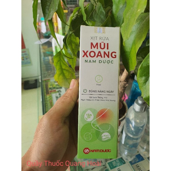 Xịt rửa mũi Xoang Nam Dược ( chai 75ml )