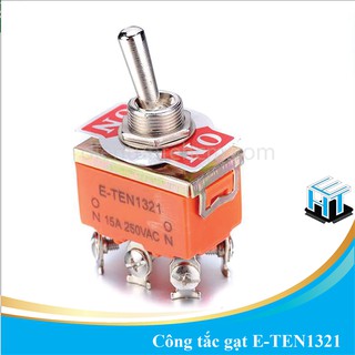 Công tắc gạt E-TEN1321 loại 6 chân (2 kênh)15A/250VAC