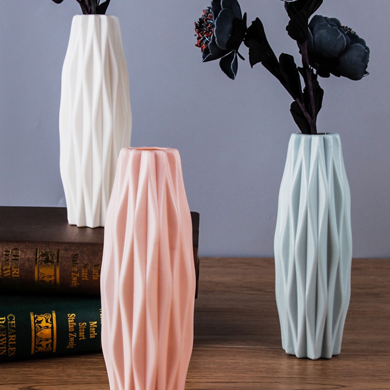 Bán Hàng Trực Tiếp Từ Nhà Máy Bình Hoa Trà Khô Bằng Nhựa Phong Cách Bắc Âu Trang Trí Khô Và Ướt