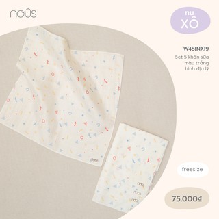 Nous - Set 5 khăn sữa