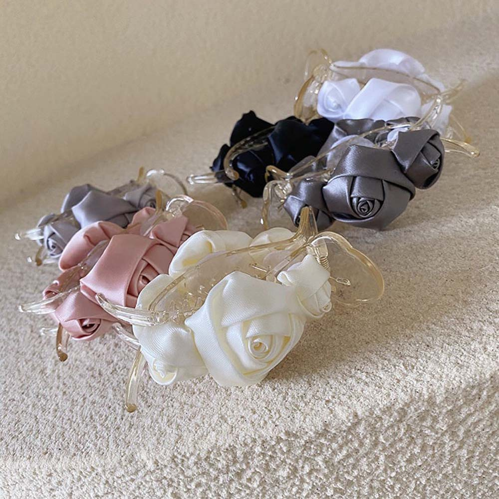 Kẹp Tóc Bằng Nhựa Resin Ba Kích Cỡ Tùy Chọn Nhiều Màu Thanh Lịch Cho Nữ