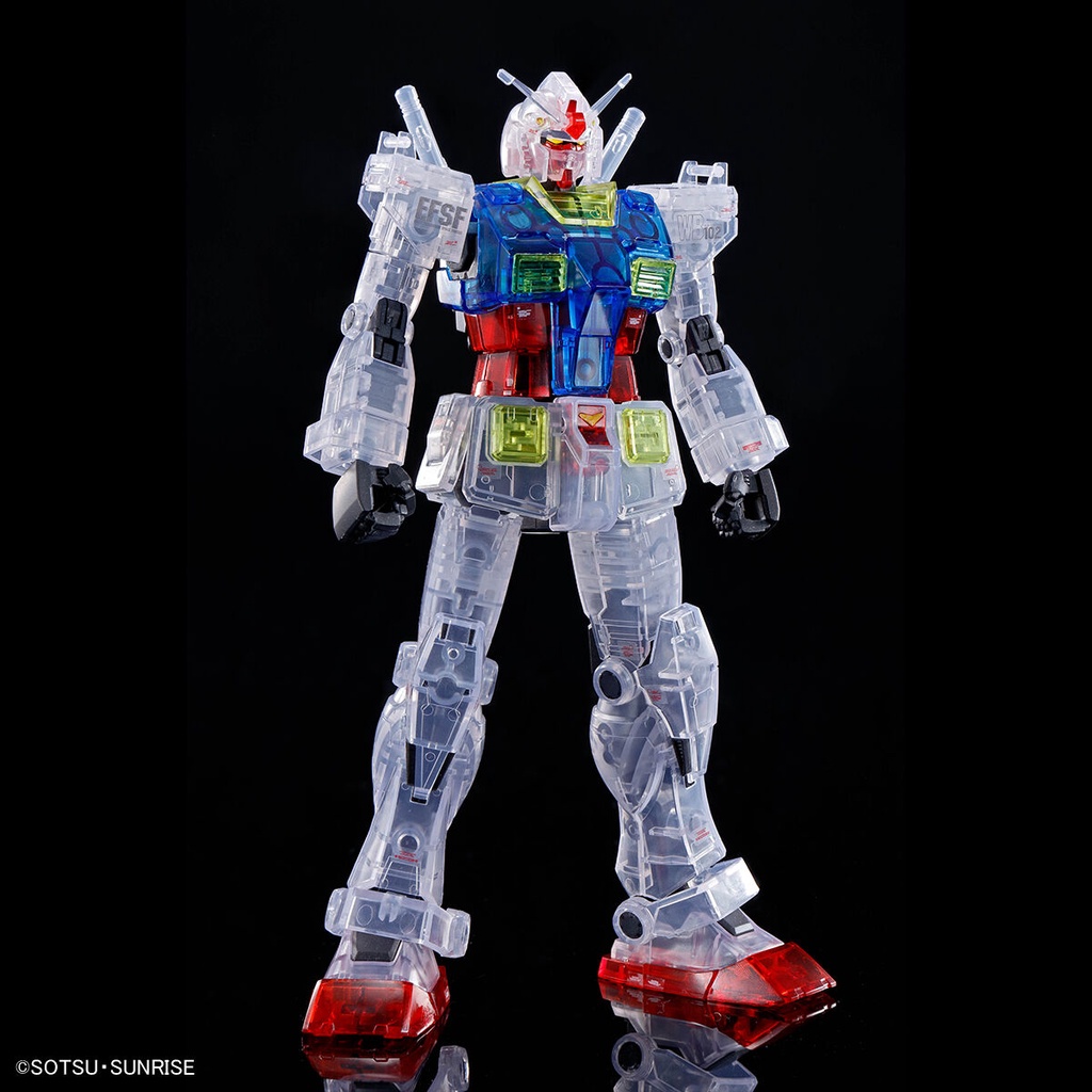 Mô Hình Lắp Ráp The Gundam Base Limited HG RX-78-2 Origin [Clear Color]