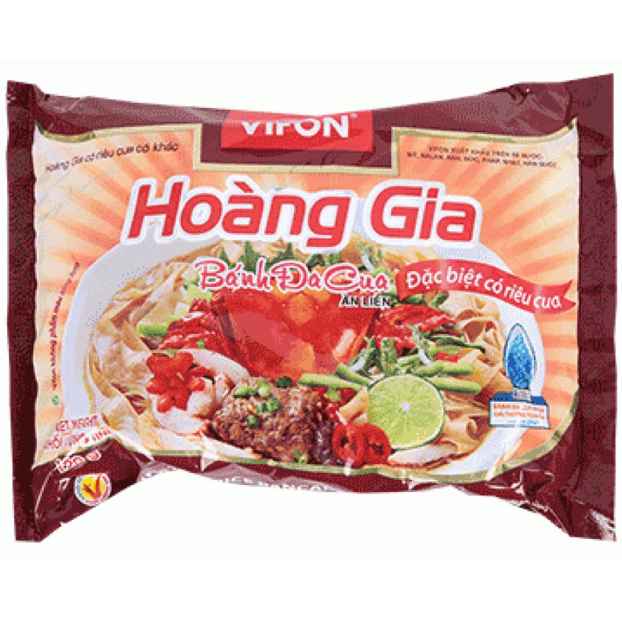 Bánh Đa Cua Hoàng Gia Vifon Gói 120G