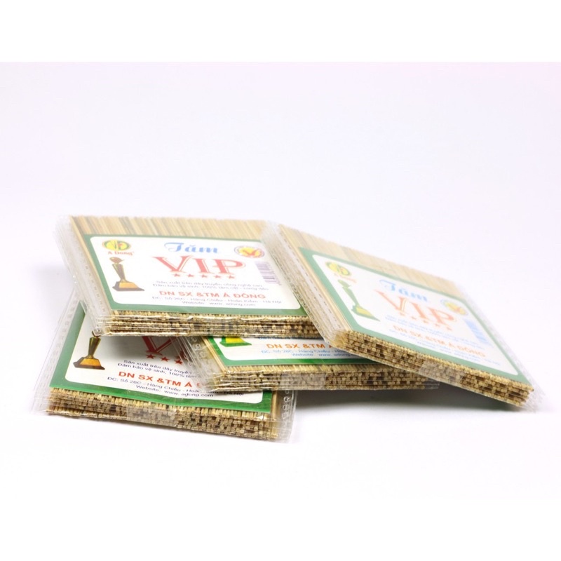 Vỉ 5 gói tăm tre việt nam xỉa răng