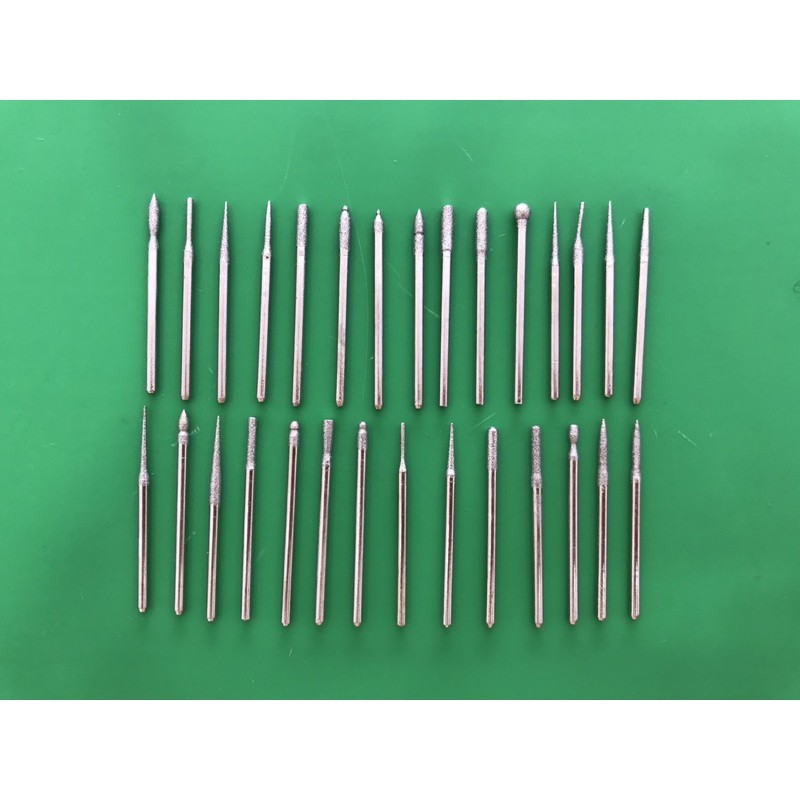 Bộ mũi mài gắn cho máy mài mini