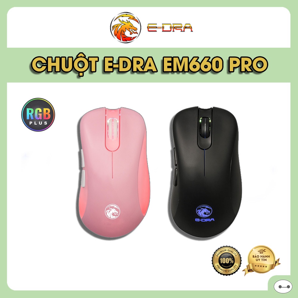 CHUỘT E-DRA EM660 PRO FPS LED RGB