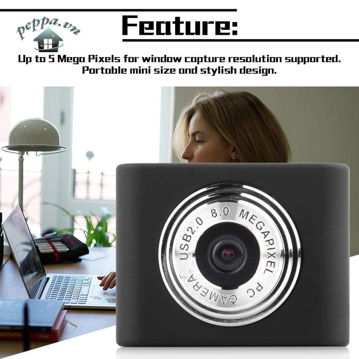 Webcam Mini Usb2.0 5 Megapixels Cho Máy Tính | BigBuy360 - bigbuy360.vn