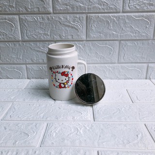 Ly sứ giữ nhiệt Nắp gương