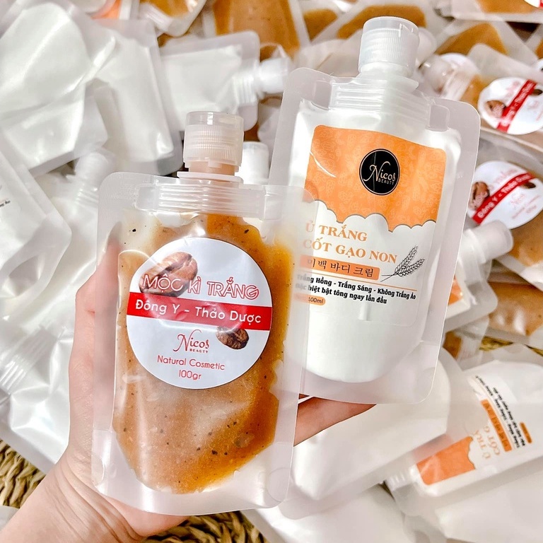 Ủ Trắng Toàn Thân Cốt Gạo Non - Nicos