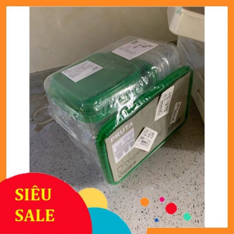 Bộ Hộp 17 Món - Set 17 Hộp Nhựa Cao Cấp Đựng Thực Phẩm Bảo Quản Tủ Lạnh