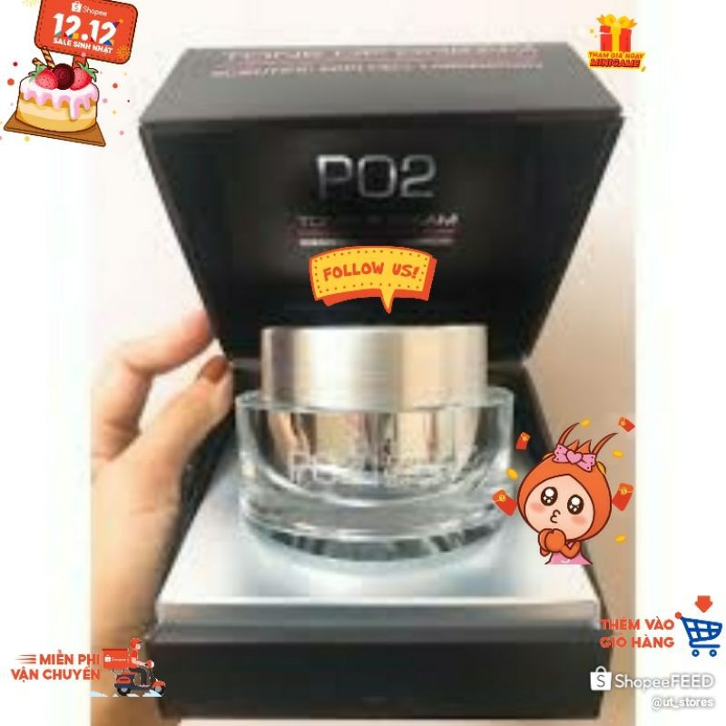 Kem kích trắng váng sữa Oroche po2 tone up cream cao cấp - Út store