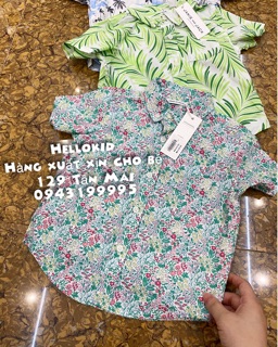 Áo sơmi hoa cao cấp