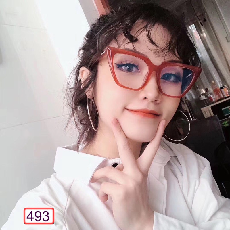 [Mã FARSSTGRE giảm 5K đơn bất kỳ] MẮT KÍNH GỌNG CẬN SIÊU CẤP FORM XẾCH TÂY 493 SANG CHẢNH HOT TREND | BigBuy360 - bigbuy360.vn