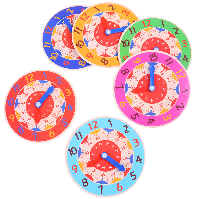 Đồng Hồ Đồ Chơi Bằng Gỗ