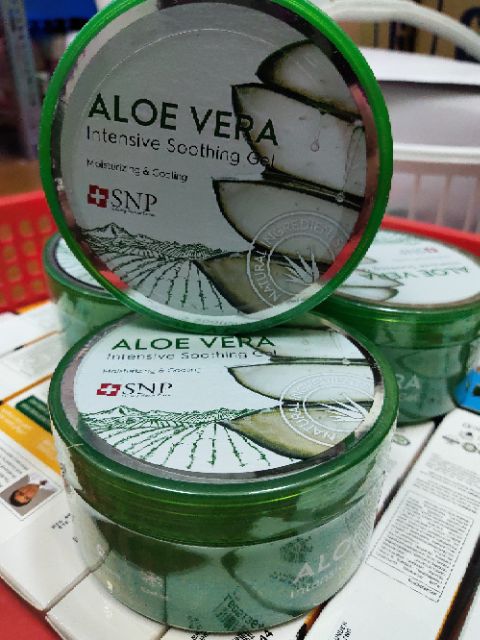 Gel Dưỡng Ẩm, Giảm Bỏng Nắng, Mát Da Tinh Chất Lô Hội, Ốc Sên SNP Aloe Vera 97%, Snail 99% Soothing Gel | BigBuy360 - bigbuy360.vn