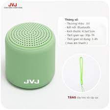 Loa di động Bluetooth JVJ Mini 3D BLT Không Dây - Âm Thanh Nổi Siêu Bass bỏ túi mang theo tiện lợi, Màu sắc bất kì