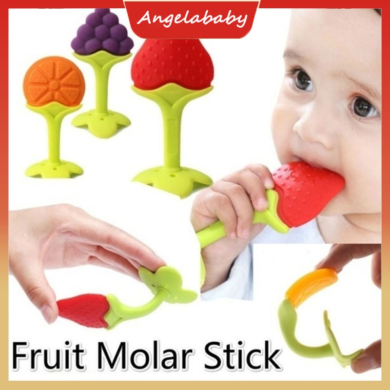 Dụng cụ gặm mọc răng hình trái cây không BPA