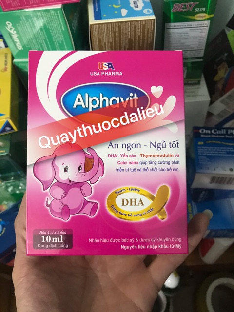 ALPHAVIT ĂN NGON,NGỦ TỐT CHO BÉ