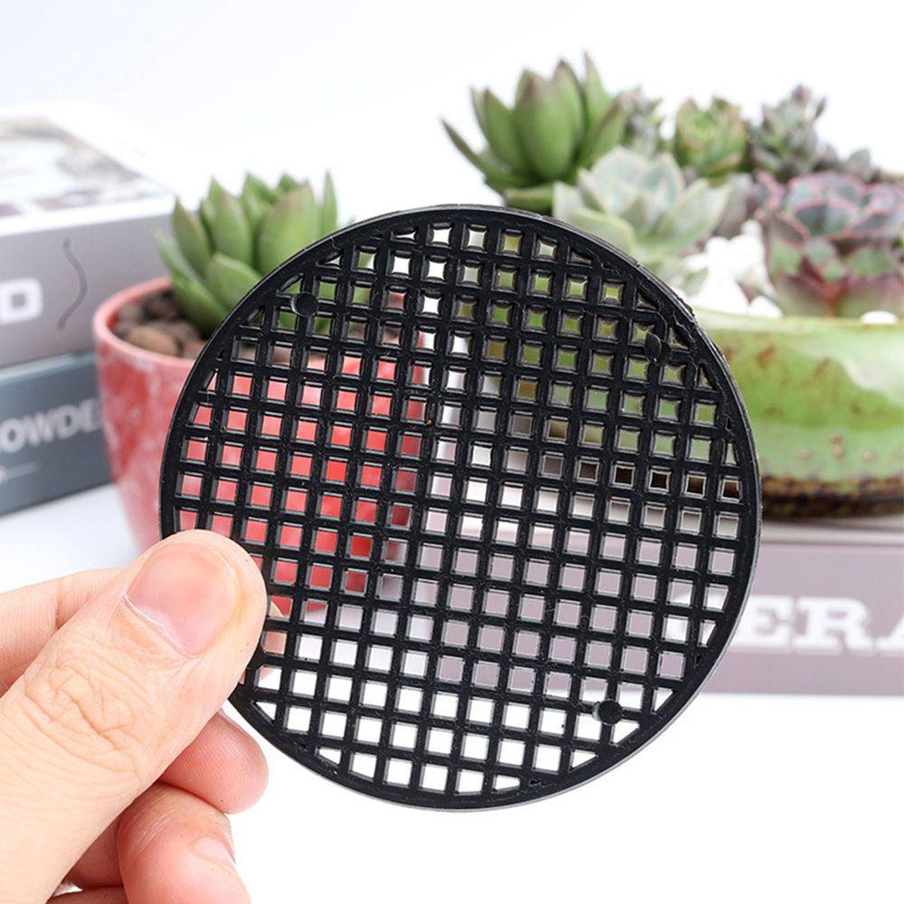 NICKOLAS Tấm Lưới Lót Chậu Hoa Chống Rò Rỉ Thoáng Khí Tiện Dụng Cho Sân Vườn