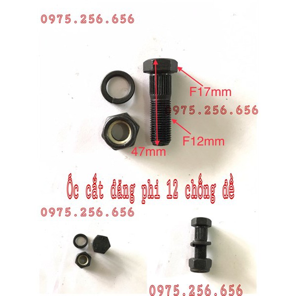 ốc Cắt đăng Phi 12 xịn Phụ tùng ô tô