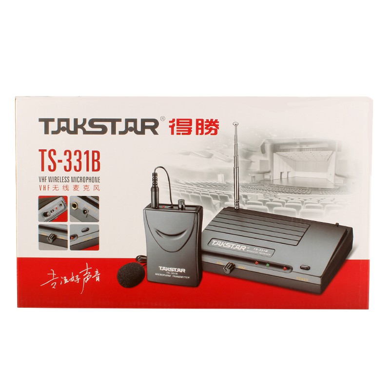 MICRO TAKSTAR TS-331B - CÀI ÁO KHÔNG DÂY CAO CẤP HÀNG CHÍNH HÃNG