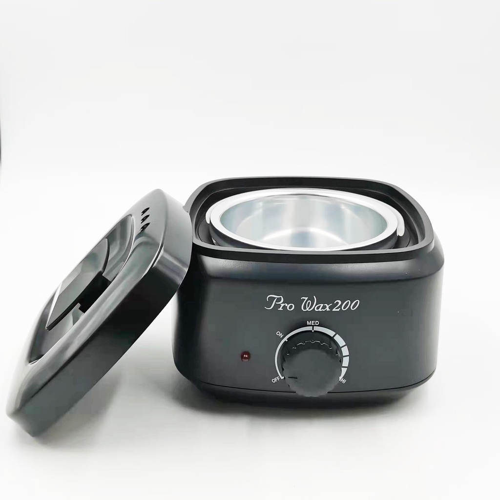 Nồi nấu sáp wax lông máy nấu sáp wax lông PRO100, PRO200, Nồi chống dính tặng kèm que gỗ