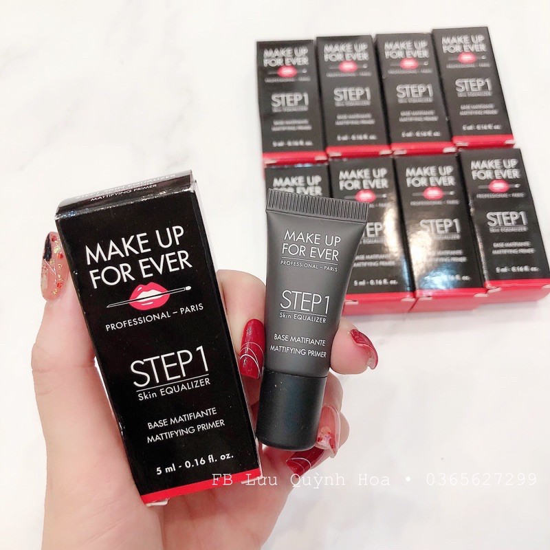 Kem lót MAKE UP FOR EVER Step 1 Primer Shine Control Bunny Beauty hàng đủ bill