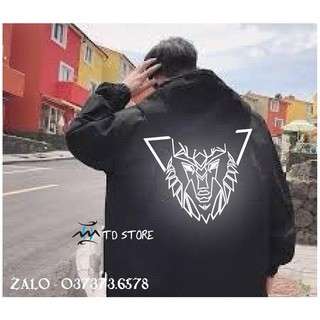 [ Form 75kg] Áo khoác dù Hades phản quang cực hot