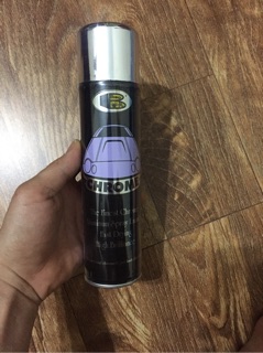 Sơn xịt crom màu bạc