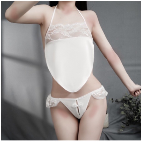 Bộ ngủ dạng yếm phối ren sexy