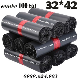 Túi gói hàng túi niêm phong tự dính size 32*42 ( túi dán miệng )