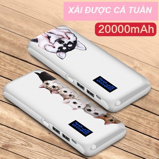 SẠC DỰ PHÒNG MÈO CON 20.000mAH
