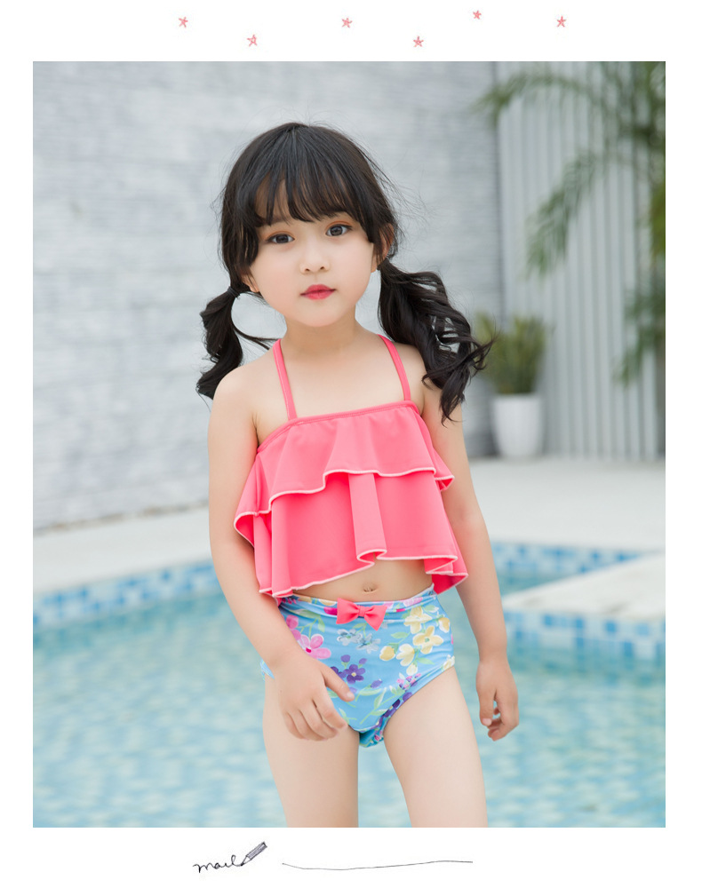 Bộ Đồ Bơi Hai Mảnh Phong Cách Hàn Quốc Cho Bé Gái | BigBuy360 - bigbuy360.vn