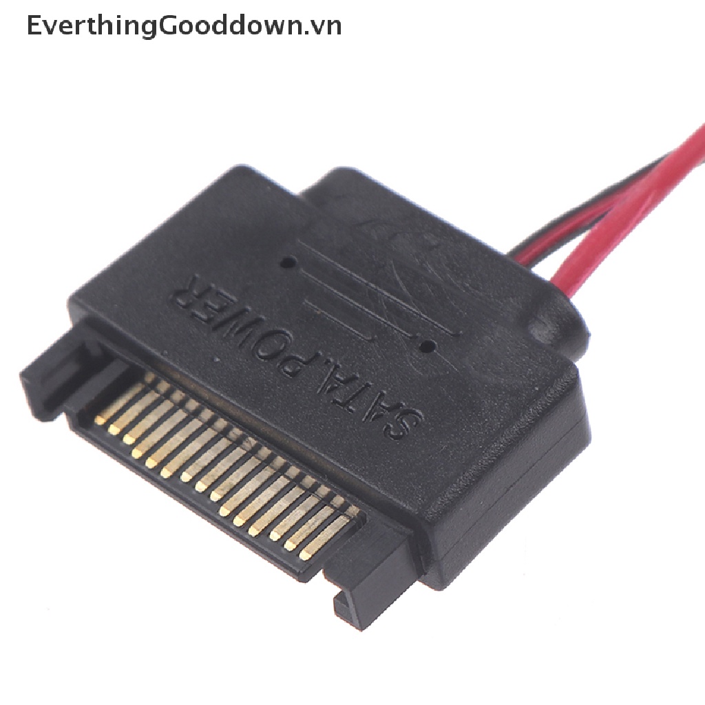 1 CáP ChuyểN ĐổI Dữ LiệU SATA Sang DC 5.5 * 2.5mm 12V SATA Sang DC 100cm