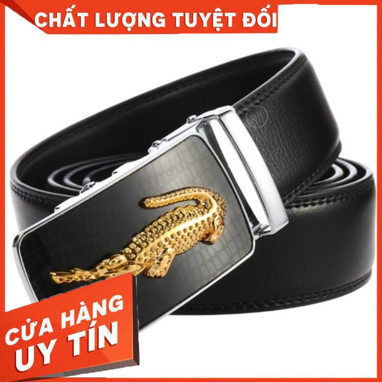 Dây Thắt Lưng Da Mặt Cá Sấu Siêu Bền Đẹp | BigBuy360 - bigbuy360.vn