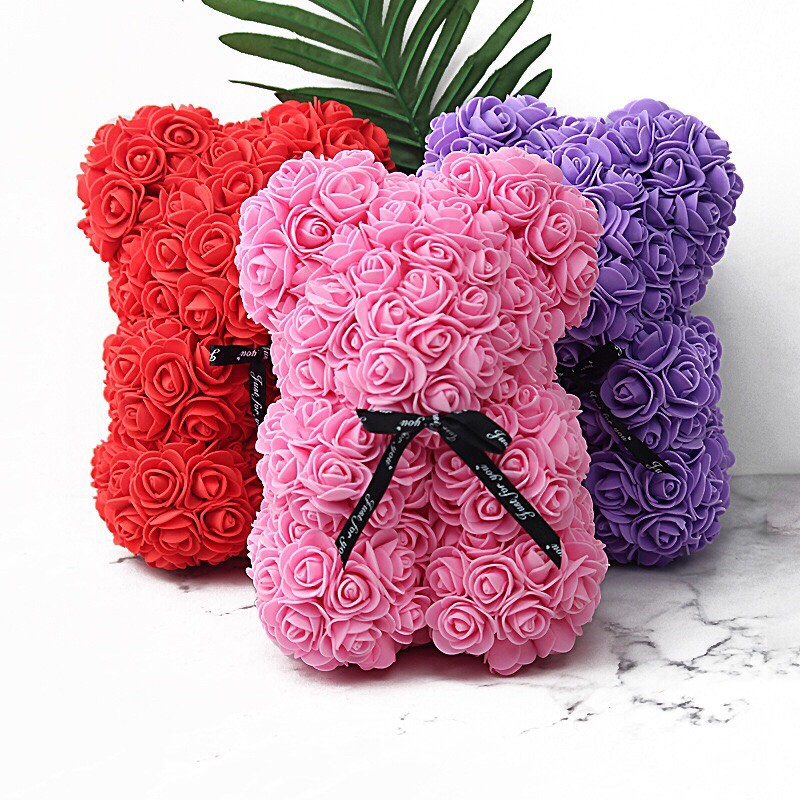 Quà Tặng Siêu cấp gấu Teddy làm từ hoa hồng | BigBuy360 - bigbuy360.vn